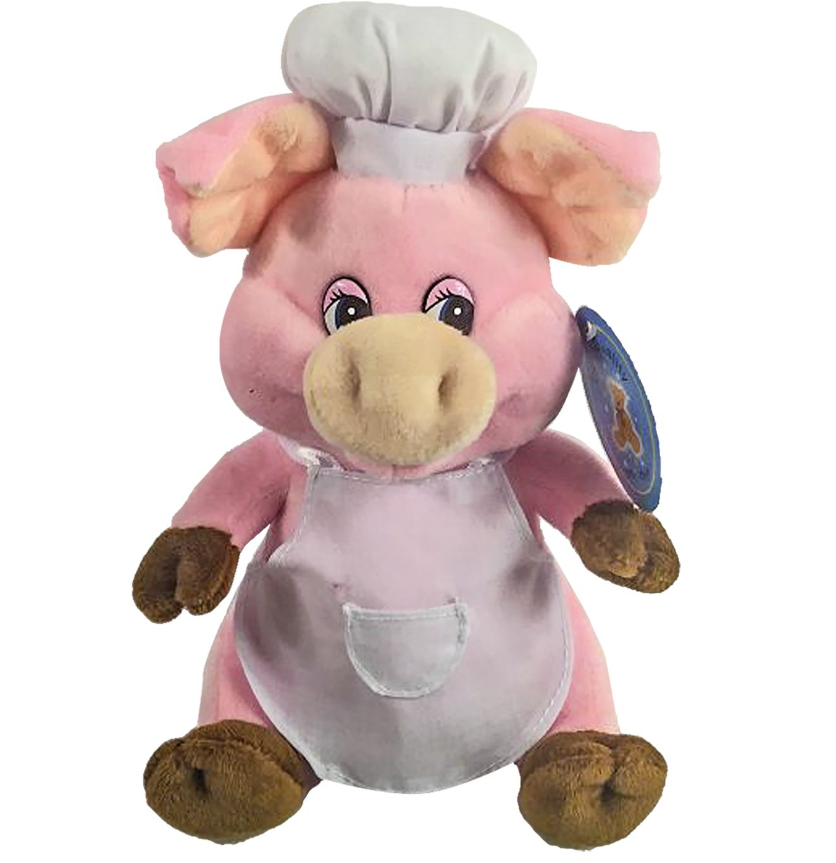 Toy Markt Λούτρινο Γουρουνάκι Σεφ 17εκ. Toy Markt 79-403 - Toy Markt - 79-403